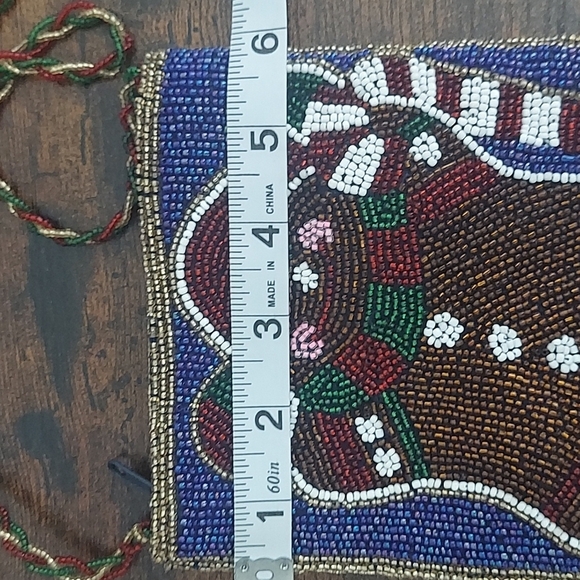 C Marie Beaded Holiday Gingerbreadman Crossbody - Picture 9 of 10